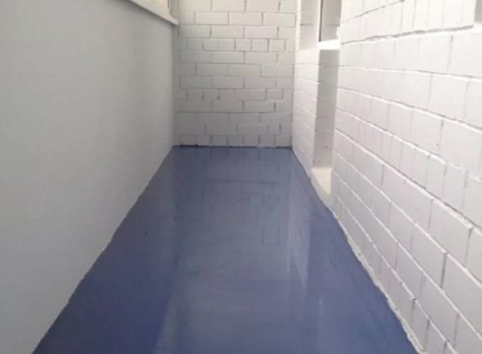 Бетонный пол на балконе: линолеум, плитка, чем можно покрасить ...